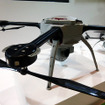 ネクスコ東日本エンジニアリングなどの「完全自律飛行型無人飛行体（UAV）」（ハイウェイテクノフェア2014）