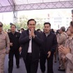 コンケンを訪れたプラユット首相