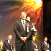 メセナアワード2014贈呈式に出席したトヨタ自動車の豊田章男社長