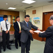 宮古島市に新たに設置された観光試練課。その辞令交付式が11月26日に実施された
