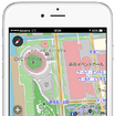 iOS向け地図ナビアプリ MapFan＋