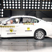 ユーロNCAPの VW パサート 新型の衝突テスト