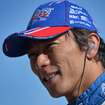 佐藤琢磨もSF岡山テストに参加する。