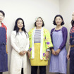 農業女子メンバー（左から）貫井香織さん、高博子さん、長沼由紀さん、高橋佳奈さん、菜穂子さん