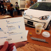 神奈川県藤沢市の「Fujisawaサスティナブル・スマートタウン」で開催中の「e-mobilitystation@湘南T-SITE」。脳波測定システムを活用したEV試乗“e-driving”に挑戦
