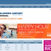 アルゲーロ空港公式ウェブサイト