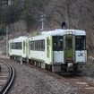 「青春18きっぷ」は北陸本線と信越本線の一部区間が経営移管により原則として利用できなくなるが、それ以外は切符の効力・発売額とも変更はない。写真は釜石線の普通列車。