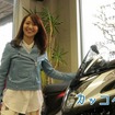 大島優子、初のバイクデビュー！ 仕事場までライディング