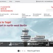 ベルリン・テーゲル空港公式ウェブサイト