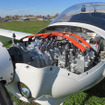 飛行試験用の機体に搭載された電動推進システム