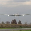 飛行試験中のJAXA電動モーターグライダー