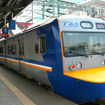 台湾では日本製車両の導入が相次いでいる。EMU700型電車（写真）は日本車両と、技術移転を受けた台湾車両で製造された電車。