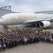 エティハド航空、初のエアバスA380を受領