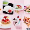 東京お台場で開催の「とちおとめストロベリーフェア」で提供されるスイーツ