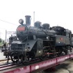 大井川鐵道は現在、計4両の蒸気機関車を営業運転で使用しているが、他にも静態保存の蒸気機関車がある。写真は営業運転では現在使用されていないC12形の164号機。