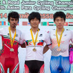 倉林巧和がアジア選手権の男子エリートポイントレース40kmで1位