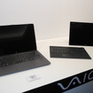今回発表された新製品「VAIO Z」（左）と「VAIO Zキャンパス」