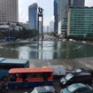 ジャカルタ中心街の渋滞