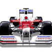 トヨタ モータースポーツコレクション in MEGA WEB