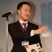 グランプリ獲得の喜びを語る杉本さん