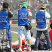 カメラマンエリアチケットの様子（2014F1日本GP）