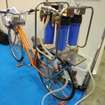 ベーシックの浄水自転車「モバイルオアシス」