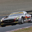 GT300クラスの#11 メルセデスSLS。（SUPER GT 岡山テスト）