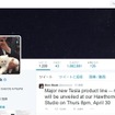 4月末、車以外の新商品の発表をTwitterで予告したテスラモーターズのイーロン・マスクCEO