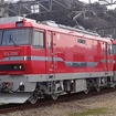 今回の「名鉄でんしゃまつり」では新旧電気機関車や大型保守作業車などが展示される。写真は新型電気機関車のEL120形。