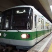 神戸市地下鉄の西神・山手線。4月17日から新神戸～上沢間で携帯電話が利用できるようになる。