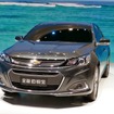 中国向けシボレー マリブの改良新型（上海モーターショー15）