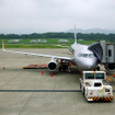 高松空港（TAK）で出発準備中のジェットスター・ジャパンA320-200型機