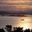 香川県・小豆島の夕暮れ