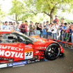 Y156に展示された2013MOTUL AUTECH GT-Rエンジン始動