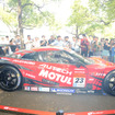 Y156に展示された2013MOTUL AUTECH GT-Rエンジン始動