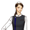 販売店女性用ユニフォーム（秋冬）