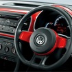 VW ザ・ビートル・デザイン レザー3本スポーク ステアリングホイール
