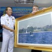 サタヒープ・タイ海軍基地の潜水艦部隊司令部開所式（2014年7月）