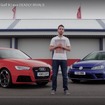 アウディRS3スポーツバックとVWゴルフRを比較テストした英『evo』