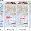 都が都心と臨海副都心を結ぶBRTの基本計画で示したルート案。幹線ルートのほか、シャトルルートやフィーダー輸送ルートを設定している