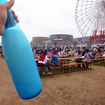 東京・台場の「肉フェス ODAIBA 2015秋」で9月27日まで実施されている「肉料理にあう日本酒」6銘柄無料試飲コーナー