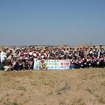 ホンダ、中国の沙漠に植林ボランティアを派遣
