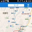 入力した乗車記録を地図表示で見ると、乗車済みの路線が赤線で示される。