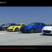 新型マツダロードスターやレクサスRC Fなど10台の加速競争映像を公開した米『モータートレンド』