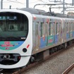 10月13日に運転を開始した、増田セバスチャンさんデザインの西武のラッピング電車「SEIBU HALLOWEEN KAWAII TRAIN」