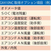 取得オプション項目