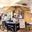 「日本橋三越本店」の本館7階（はじまりのカフェゾーン）の様子