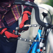小さく折りたためる自転車用ロック「フォールディングブレードロック」