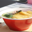 出店ブースで販売されていたラーメン