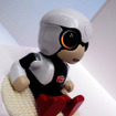 トヨタブースにちょこんと座る『KIROBO MINI』（東京モーターショー2015）